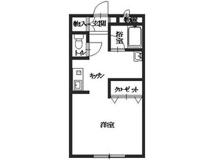 パレドール遠藤の物件間取画像